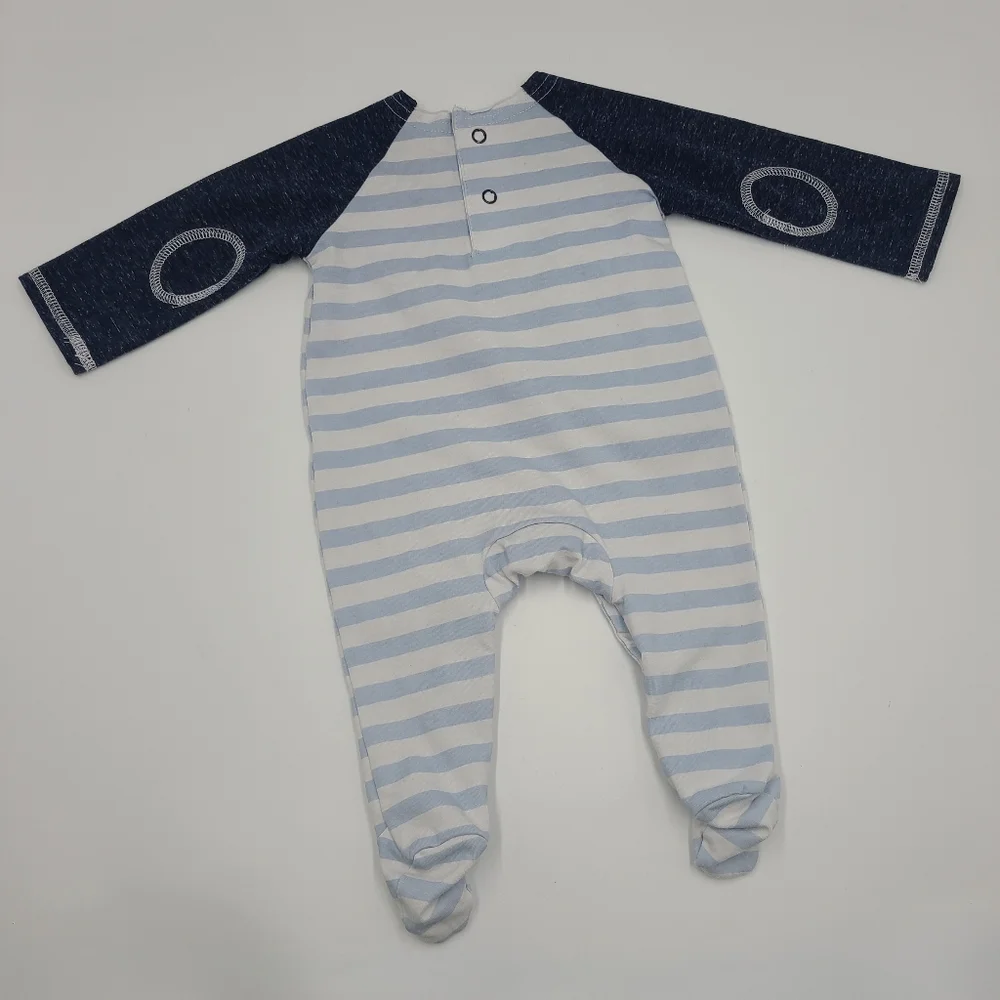 Mud Pie baby boy farm outfit size 0-3 months